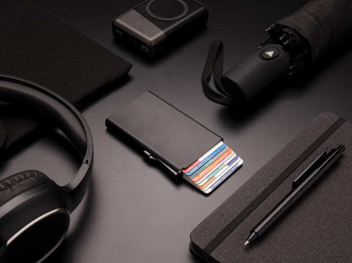 Portcard aluminiu Standard RFID [8]