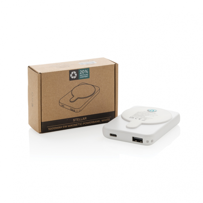 Powerbank magnetic 5.000 mAh RCS, incarcare wireless 5W, Stellar [12]