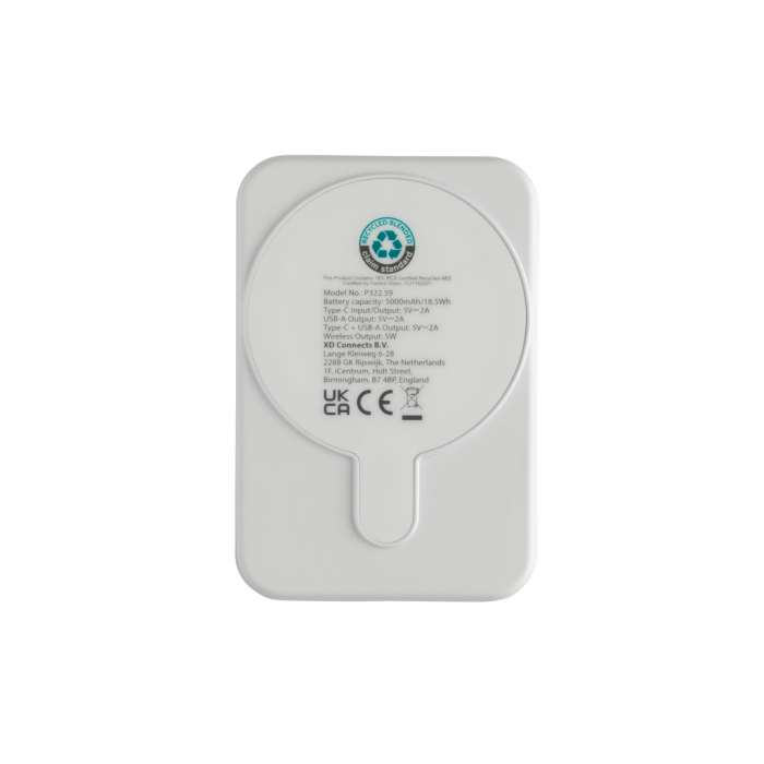 Powerbank magnetic 5.000 mAh RCS, incarcare wireless 5W, Stellar [6]