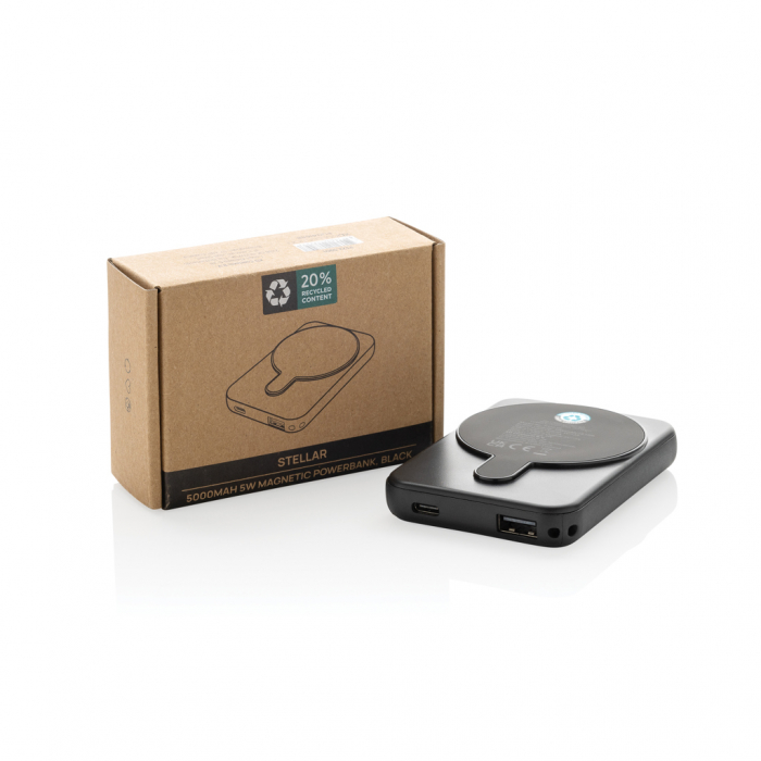 Powerbank magnetic 5.000 mAh RCS, incarcare wireless 5W, Stellar [12]