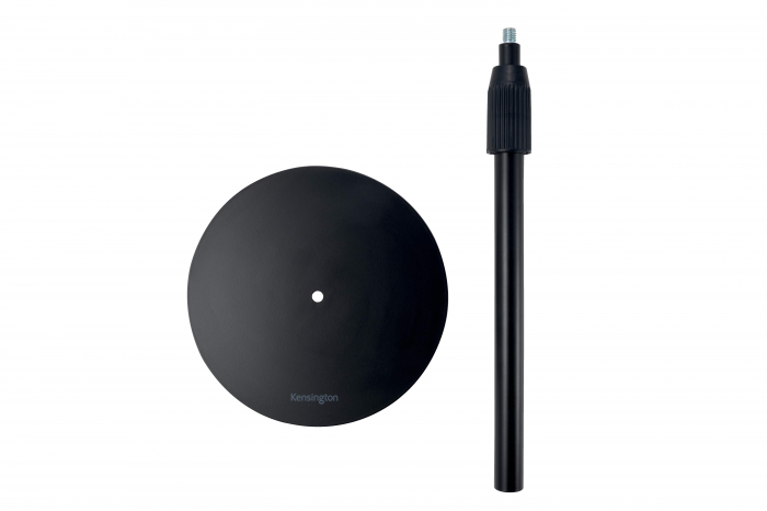 Suport de birou telescopic Kensington A1010 pentru microfoane de videoconferinta, camere web si sisteme de iluminat, negru [2]