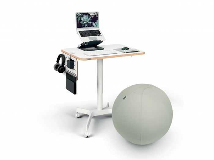 Suport Ergonomic Leitz Ergo – Ajustabil, Plastic Partial Reciclat, Gri-Carbune [11]