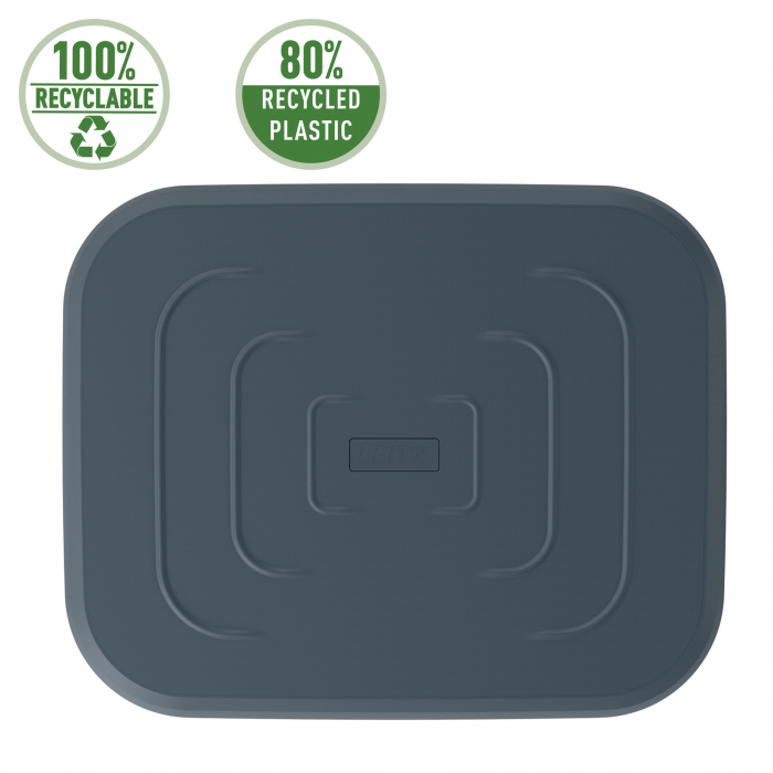 Suport Ergonomic Leitz Ergo – Ajustabil pentru Picioare, Plastic Partial Reciclat, Gri-Carbune [5]