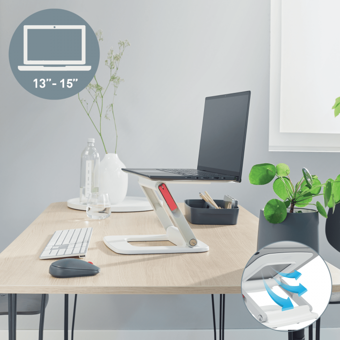Suport ergonomic Leitz, pentru laptop, reglabil [6]