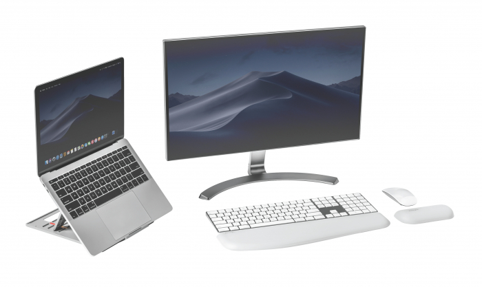 Suport pentru laptop Kensington SmartFit Easy Riser, cu spatiu pentru racire, pentru diagonale de pana la 14", gri [5]