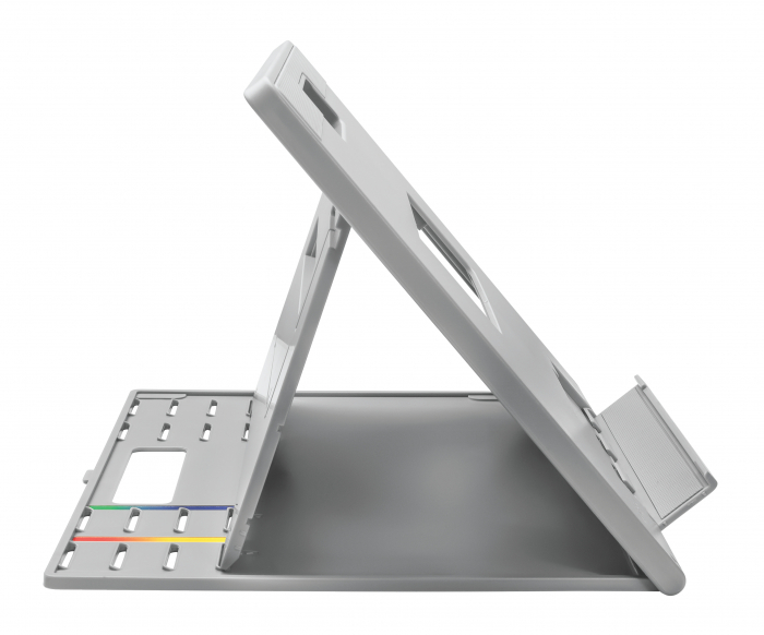 Suport pentru laptop Kensington SmartFit Easy Riser, cu spatiu pentru racire, pentru diagonale de pana la 17", gri [3]