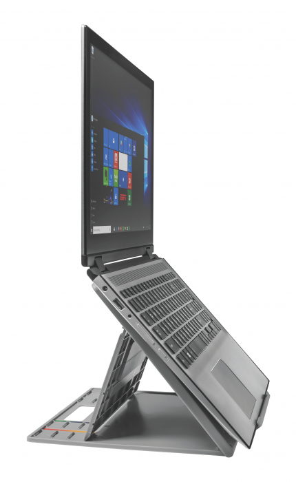 Suport pentru laptop Kensington SmartFit Easy Riser, cu spatiu pentru racire, pentru diagonale de pana la 17", gri [6]