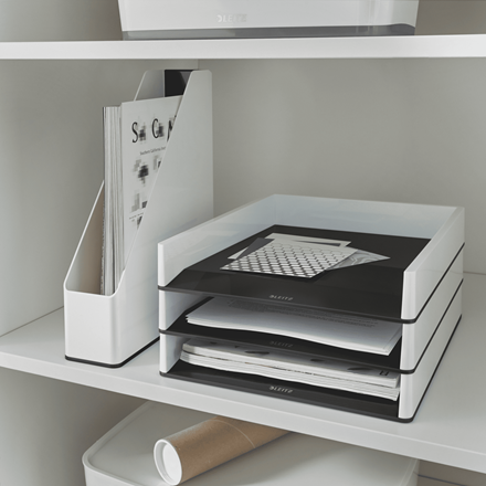 Suport vertical Leitz WOW alb/alb perlat [3]