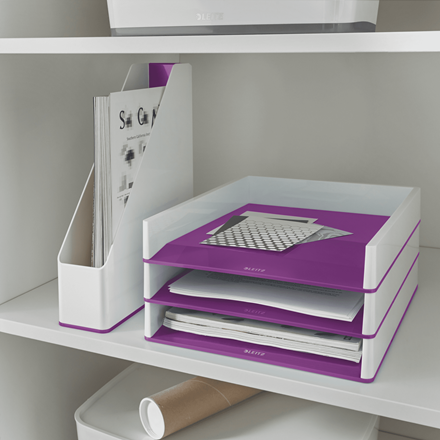 Suport vertical Leitz WOW alb/alb perlat [3]