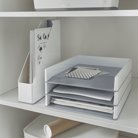 Suport vertical Leitz WOW alb/alb perlat [4]