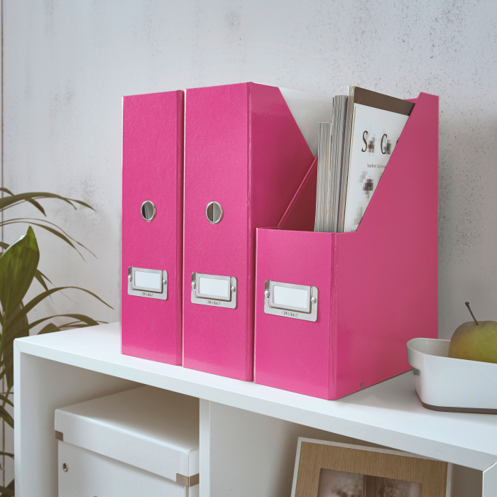 Suport vertical Leitz WOW Click&Store, roz [2]