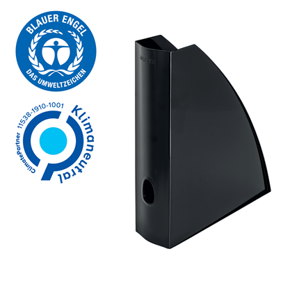 Suport vertical Leitz Recycle, PS reciclat, A4, negru [7]