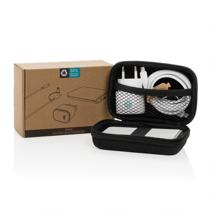 Set incarcare rapida Surge RCS 20W cu powerbank eco [3]