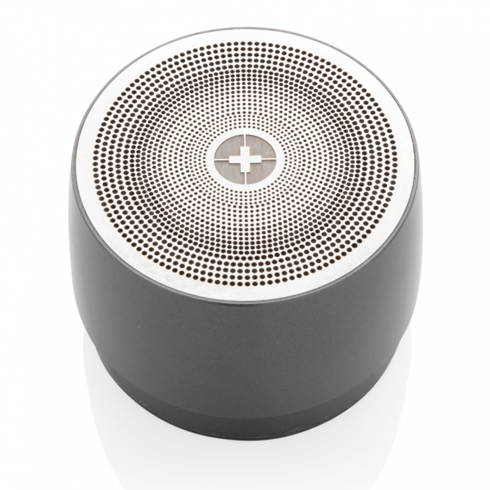 Boxa wireless 5W Swiss Peak, bass puternic, otel inoxidabil [5]