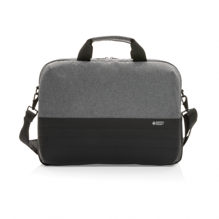 Geantă laptop Swiss Peak AWARE™ RFID 15.6'' cu buzunare securizate [3]