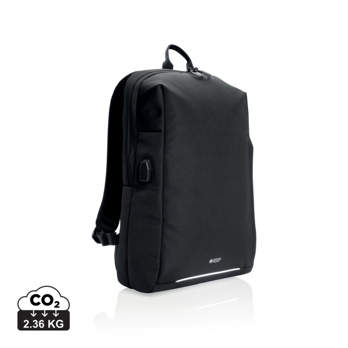 Rucsac laptop Swiss Peak AWARE™ 15.6'' RFID cu USB A [1]