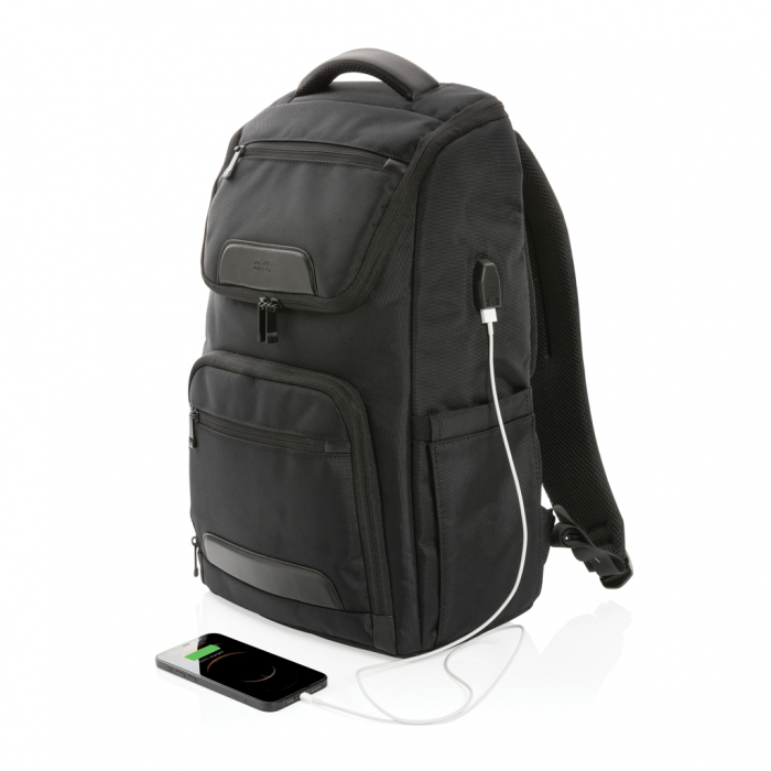 Rucsac laptop Swiss Peak AWARE™ RPET Voyager 15.6", 19L [9]