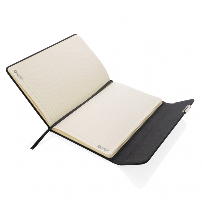 Agenda A5 Swiss Peak Deluxe cu pix – 160 pagini, coperta PU eleganta [4]