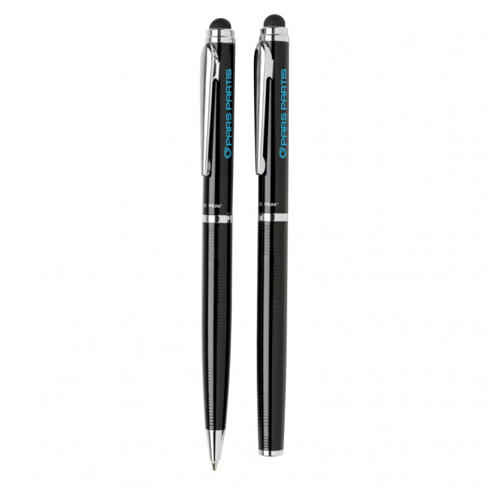 Set pixuri Deluxe Swiss Peak cu stylus, alama premium [7]