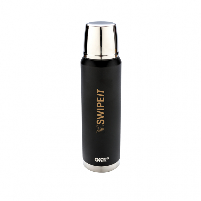 Sticla termos Swiss Peak Elite 1L cupru vacuum premium [15]