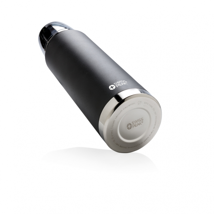 Sticla termos Swiss Peak Elite 1L cupru vacuum premium [12]