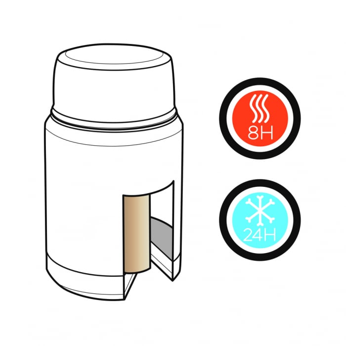 Recipient alimentar termoizolant Swiss Peak Elite cu cupru, 500ml [7]