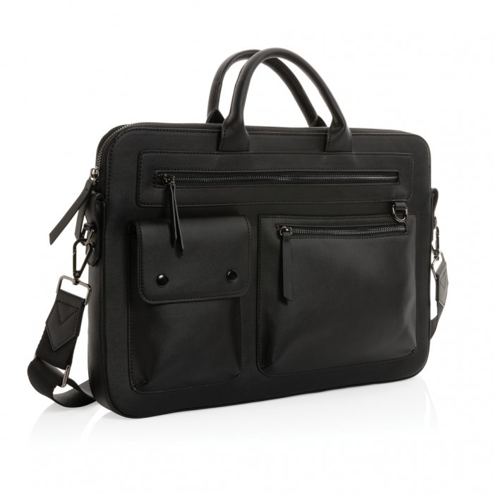 Geanta Swiss Peak Laptop 14” din PU reciclat [2]
