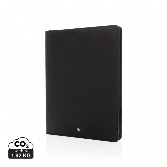 Mapa A4 Swiss Peak Heritage din PU reciclat RCS – eleganta cu fermoar si caiet eco [1]