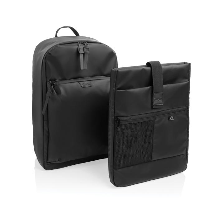 Rucsac Swiss Peak OSLO RCS Everyday pentru laptop, compartiment detasabil 16", prindere troller 3. [8]