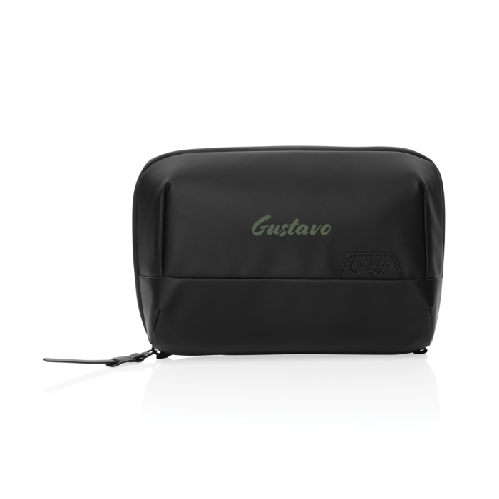 Borseta cosmetice Swiss Peak OSLO RCS pliabila, 24 × 11 × 16 cm, interior rezistent la apa [8]