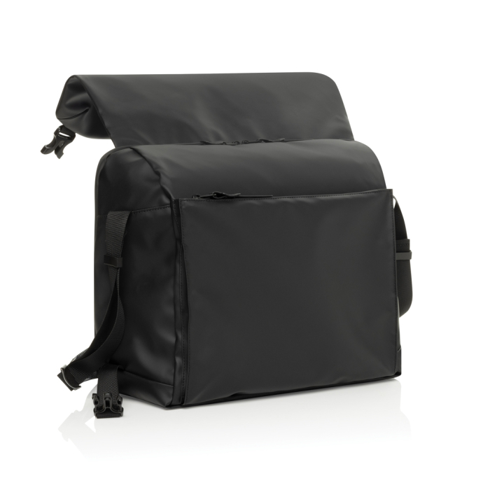 Geanta messenger Swiss Peak OSLO RCS pentru laptop 15,6", RFID si prindere troller 3. [3]