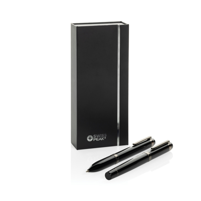 Set premium pix si roller Swiss Peak OSLO RCS, otel inoxidabil reciclat, cutie cadou FSC® 3. [9]