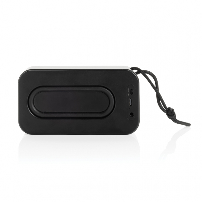 Boxa portabila Swiss Peak RCS din aluminiu reciclat, 10W, BT 5.3, bass puternic [5]