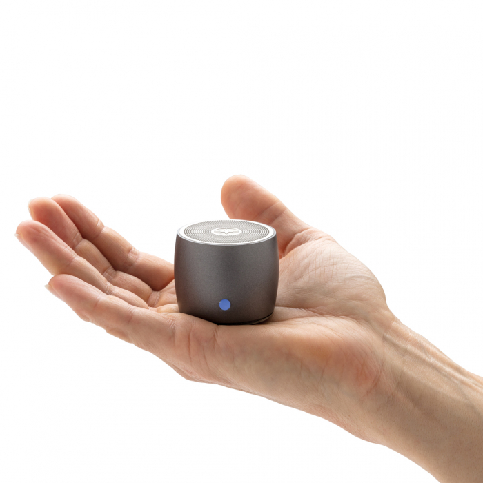 Boxa portabila wireless Swiss Peak RCS din aluminiu reciclat, 3W, BT 5.0, sunet bass [6]