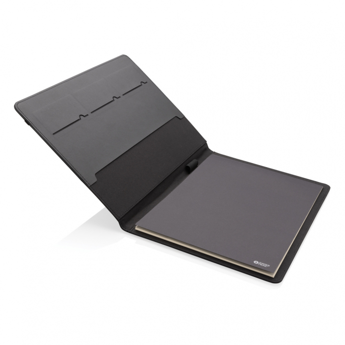 Portofoliu A4 Swiss Peak Script AWARE™ – rPET si PU reciclat, agenda FSC® [4]