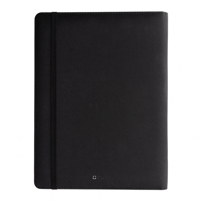 Portofoliu A4 Swiss Peak Script AWARE™ – rPET si PU reciclat, agenda FSC® [7]