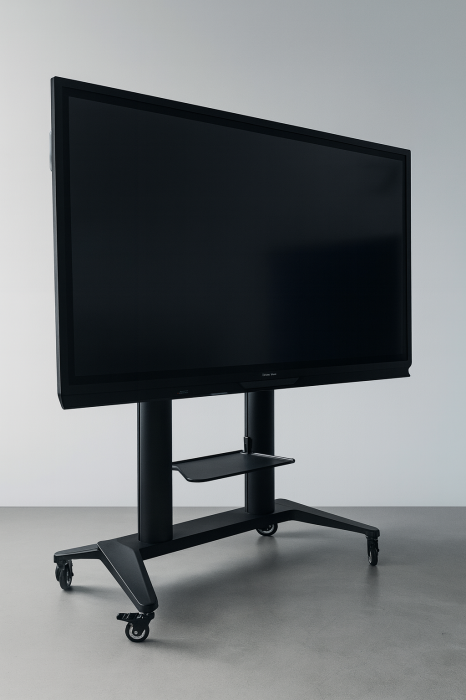 Tabla interactiva 75" Promethean ActivPanel Cobalt AP7E-A75-EU-1, 4K UHD, Android integrat, cu stand reglabil, second hand [2]