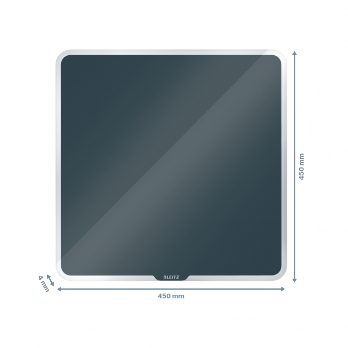 Tabla Leitz Cosy, sticla, magnetica, 45x45 cm, marker inclus [4]