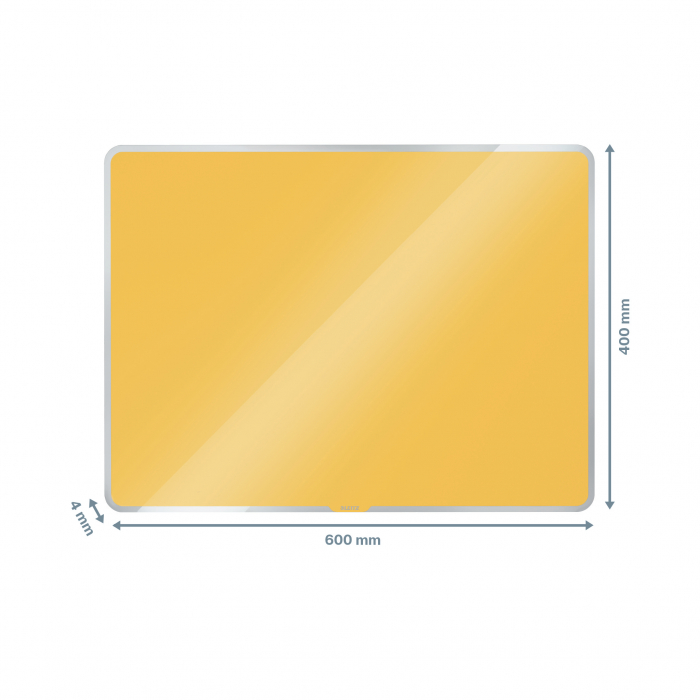 Tabla Leitz Cosy, sticla, magnetica, 60x40 cm, marker inclus [3]