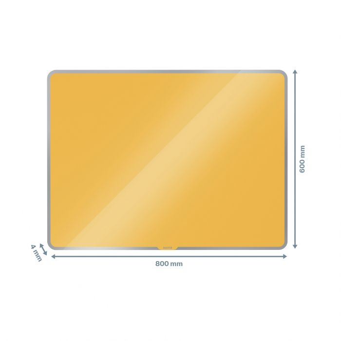 Tabla Leitz Cosy, sticla, magnetica, 80x60 cm, marker inclus [3]