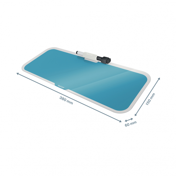 Tabla Leitz Cosy, sticla, pentru birou, marker inclus [4]