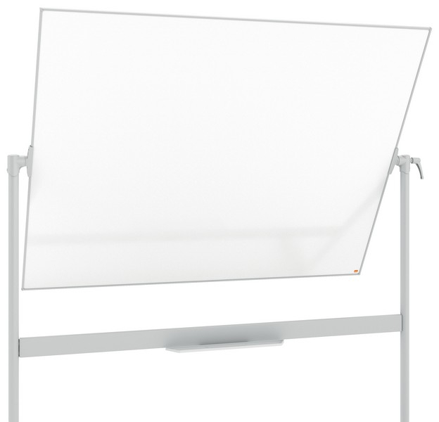 Tabla mobila NOBO Classic, otel emailat, 150x120 cm, magnetica, include marker si tavita [4]