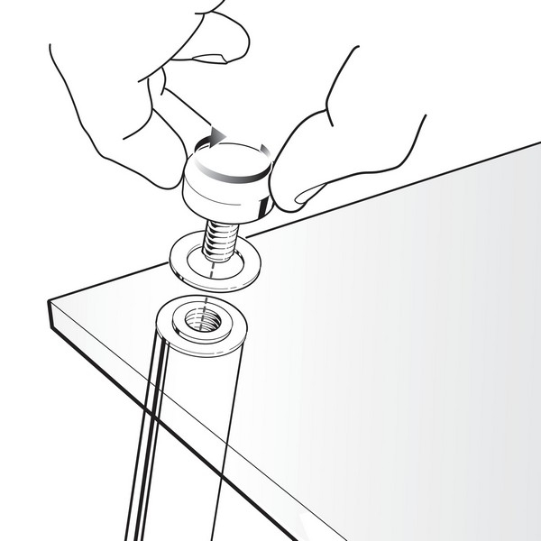 Tabla NOBO, acrylic, pentru birou, A4, cu suport, marker inclus, transparent [6]