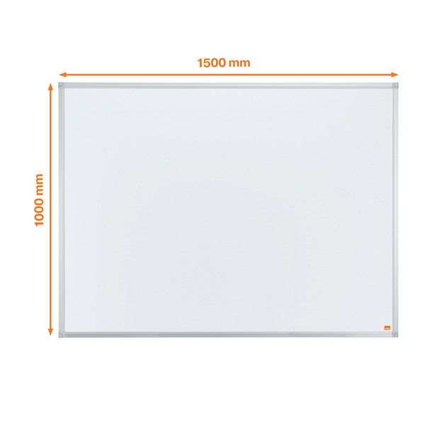 Tabla NOBO Essentials, otel lacuit, 150x100 cm, magnetica, include tavita, alb [5]