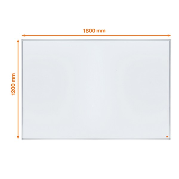 Tabla NOBO Essentials, otel lacuit, 180x120 cm, magnetica, include tavita, alb [5]