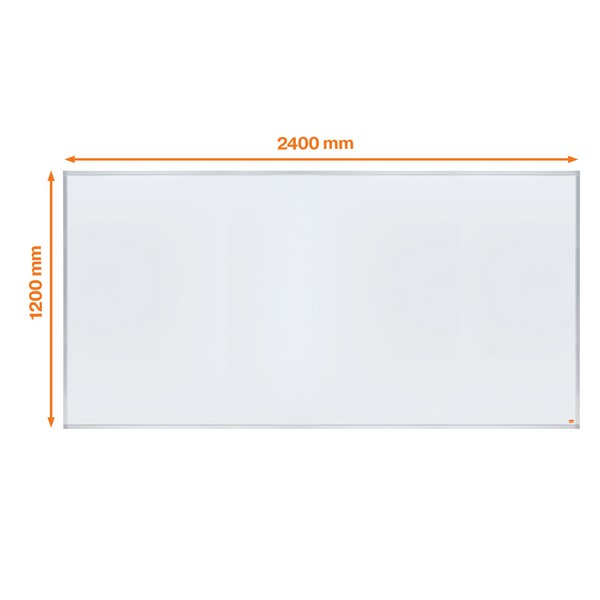 Tabla NOBO Essentials, otel lacuit, 240x120 cm, magnetica, include tavita, alb [5]