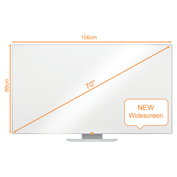 Tabla NOBO Nano Clean™ Widescreen 70" magnetica din otel [10]