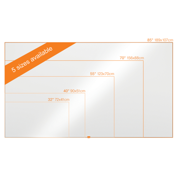 Tabla NOBO Nano Clean™ Widescreen 70" magnetica din otel [12]