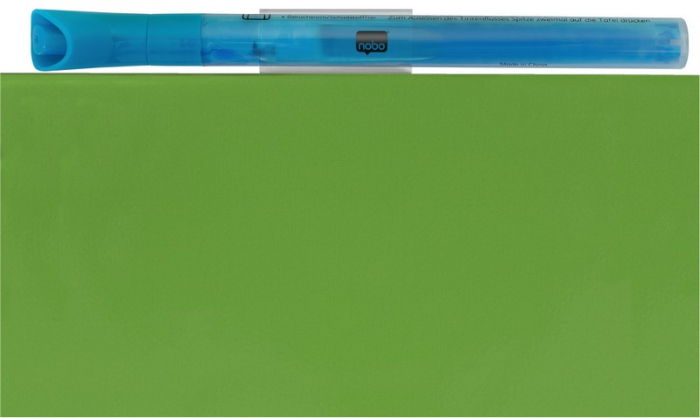 Tabla NOBO patrata, plastic, 36x36 cm, magnetica, include marker si magneti, bleu [3]