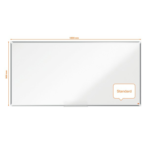 Tabla NOBO Premium Plus, otel emailat, 180x90 cm, magnetica, include marker si tavita [3]
